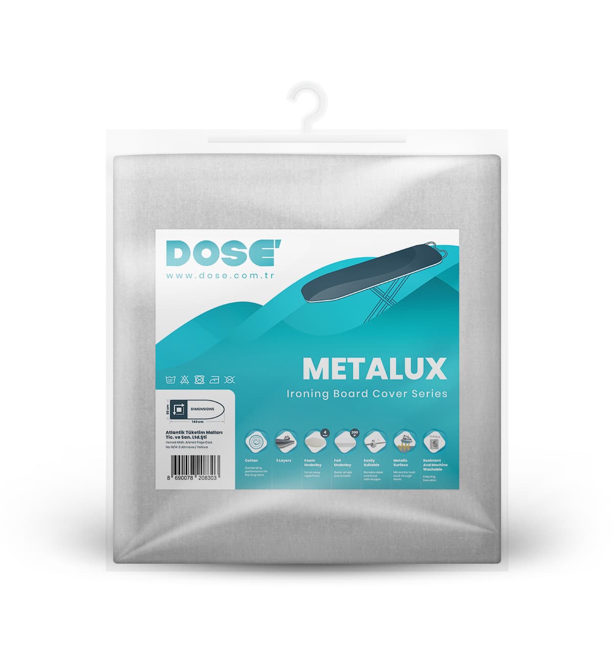 METALUX SERIES IRONING BOARD COVER